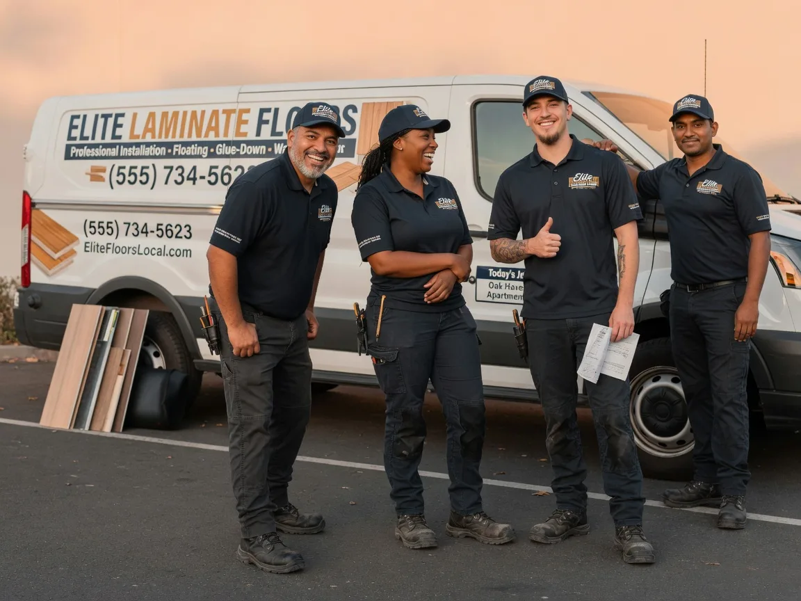 Laminate flooring installation company in Everson, PA